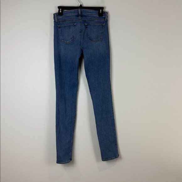 J Brand Women's Rail Skinny Jeans in Blue - Picture 3 of 8